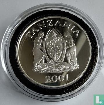 Tanzania 500 shilingi 2001 (PROOF) African dhow, Timbres & Monnaies, Monnaies | Afrique, Verzenden, Losse munt
