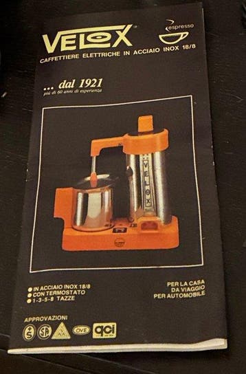 Velox - Lorenzl - Koffiepot - Velox - Staal, Plastic