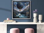 I_KONIQ - Surreal Blue LV Ballon, Huis en Inrichting, Nieuw