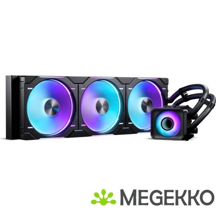 Phanteks Glacier One 420D30 X3 DRGB Black, Computers en Software, Overige Computers en Software, Nieuw, Verzenden