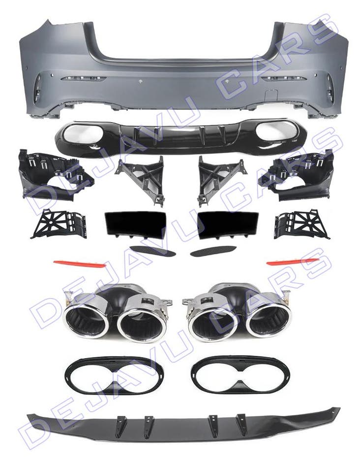 A45 AMG Look Achterbumper voor Mercedes Benz A Klasse V177 S, Auto diversen, Tuning en Styling, Ophalen of Verzenden