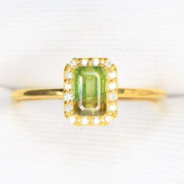 Ring - 14 karaat Geel goud, 1,33 gram GFCO-gecertificeerd -, Nieuw