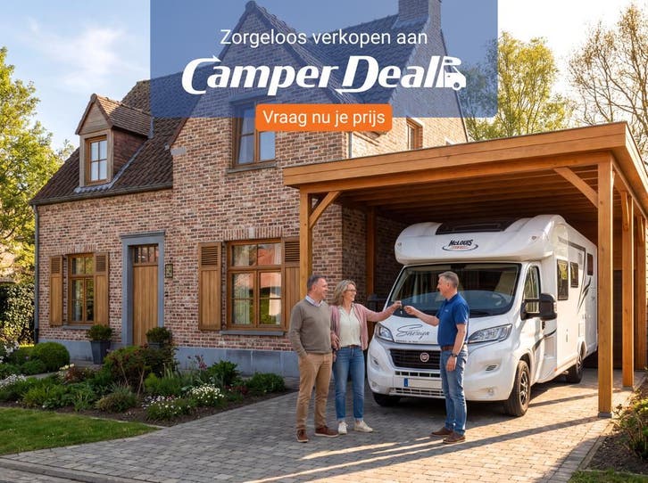 Verkoop je campervan zorgeloos aan CamperDeal, Caravans en Kamperen, Mobilhomes, 5 tot 6 meter, Diesel