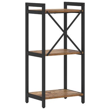 vidaXL Boekenplank 40 x 30 x 85 cm Bewerkt hout Oud hout, Huis en Inrichting, Verzenden, Nieuw