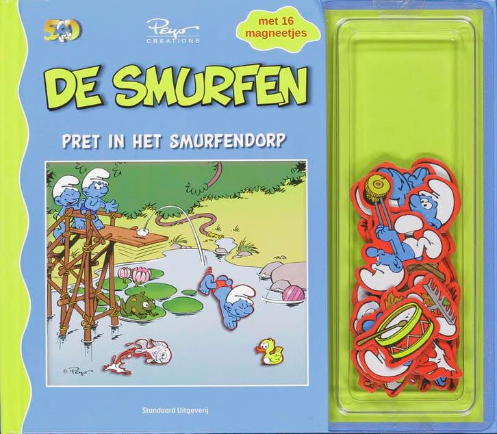 De Smurfen / Pret in het smurfendorp / De Smurfen Peyo, Livres, Livres pour enfants | 4 ans et plus, Envoi