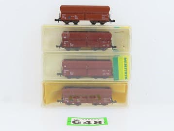 Minitrix N - o.a. 13286/3061/6623 - Modeltrein