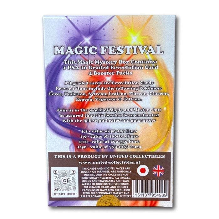 Pokémon Mystery box - Magic Festival - Magic Mystery Box -, Hobby en Vrije tijd, Verzamelkaartspellen | Pokémon