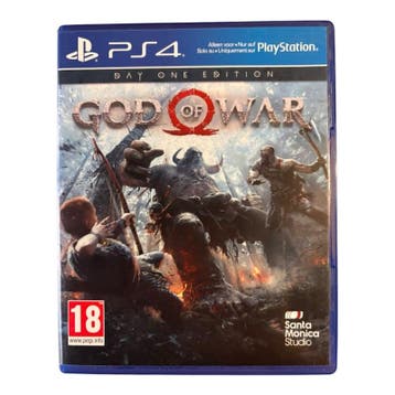 God Of War (Day One Edition Cover) (PS4) (TWEEDEHANDS), Verzenden