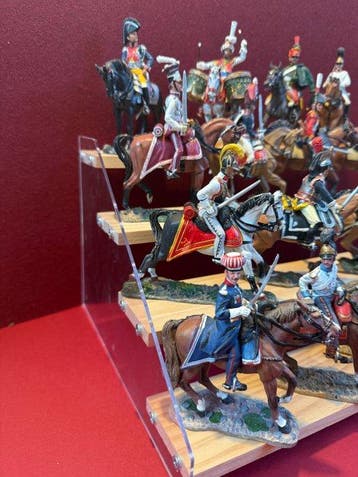 altro - Speelgoedsoldaatje Napoleonici a cavallo DEL PRADO -
