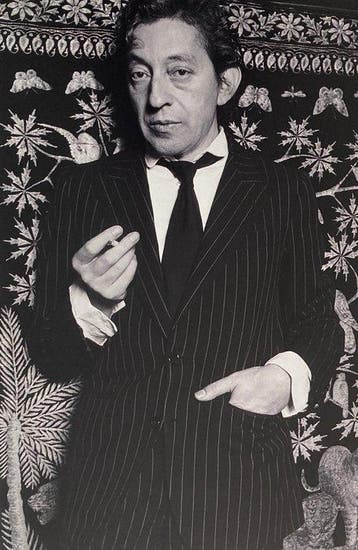 Xavier Martin - Lucien. Serge Gainsbourg, 1982.