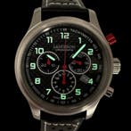Landeron Carbone Swiss Mouvement - Homme - 2020 et après, Handtassen en Accessoires, Horloges | Heren, Nieuw