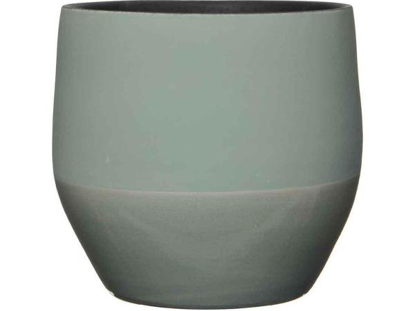 Veiling - Mica Decorations Kari Bloempot M Ø20 cm - Groen, Tuin en Terras, Bloempotten, Gebruikt