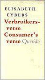 VERBRUIKERSVERSE / CONSUMERS VERSE 9789021461878 E. Eybers, Verzenden, E. Eybers