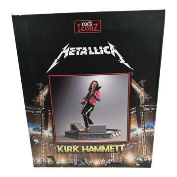 Metallica Kirk Hammett Figure KnuckleBonz Rock Icons, Enfants & Bébés, Jouets | Figurines, Verzenden