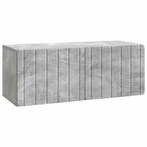 vidaXL Wandmontage TV-kast Betongrijs 78,5 x 31 x 30 cm, Huis en Inrichting, Kasten |Televisiemeubels, Verzenden, Nieuw
