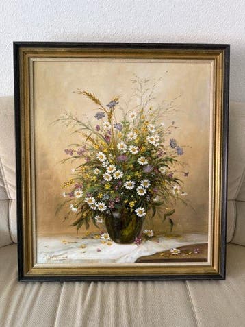 Rose Blumad (1930) - Blumen mit Vase