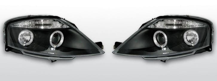 Koplampen Angel Eyes | geschikt voor Citroen C3 2002-2009 |, Auto-onderdelen, Verlichting, Nieuw, Verzenden