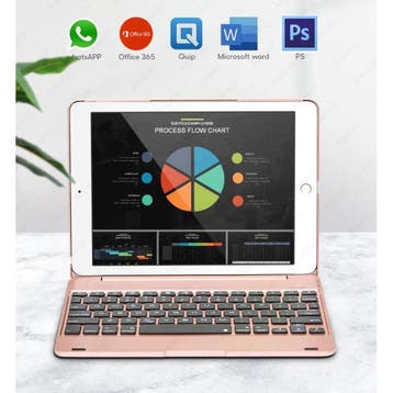 Toetsenbord Hoes voor iPad 9.7 - QWERTY Multifunctionele, Verzenden, Nieuw