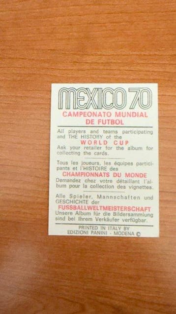 Panini Mexico 70 Rivelino Édition originale - 1 Sticker -, Nieuw