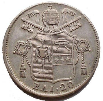 Gregorius XVI. Stato Pontificio. 20 Bai 1834 SC nel taglio
