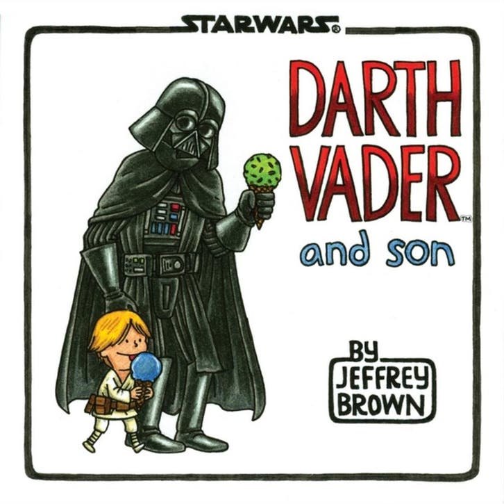 Darth Vader and son 9781452106557 Jeffrey Brown, Boeken, Taal | Engels, Zo goed als nieuw, Verzenden