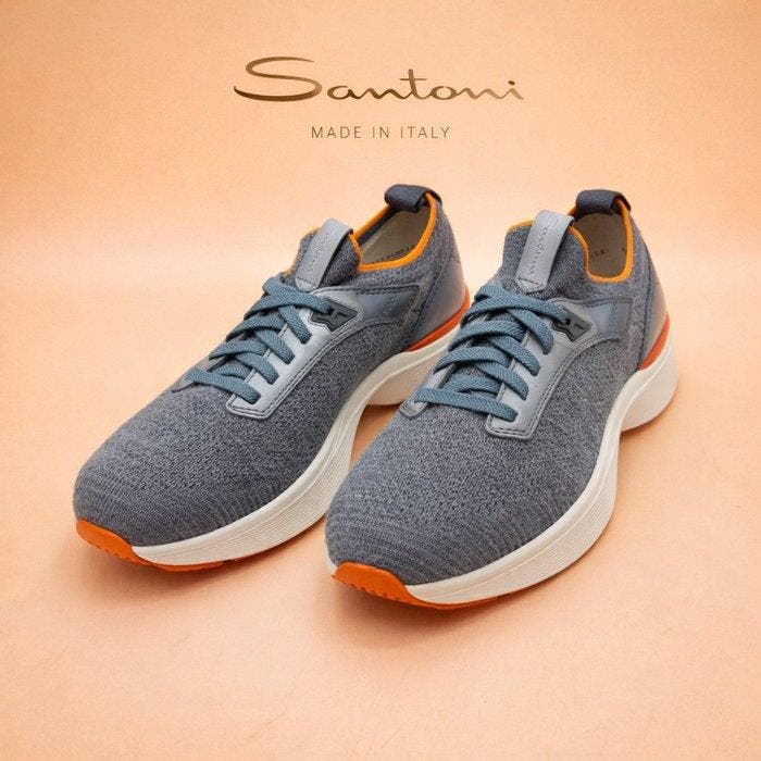 Santoni - Sneakers - Maat: EU 42.5 - Nieuw met tags, Kleding | Heren, Schoenen