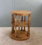 Bijzettafel - Etagère tafel - Hout, Antiek en Kunst