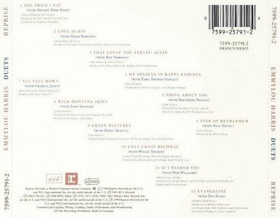 Duets 0075992579124, Cd's en Dvd's, Cd's | Overige Cd's, Verzenden