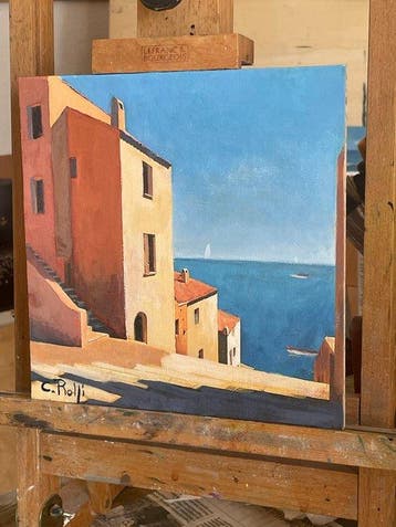 Claudio Rolfi (1960) - il borgo dei pescatori