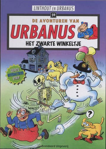 Het zwarte winkeltje / Urbanus / 59 9789002200854 Urbanus, Boeken, Stripverhalen, Verzenden, Gelezen, Urbanus