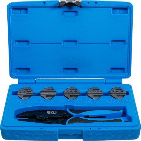 Bgs Technic Krimptang Set met 5 set bekken, Auto diversen, Auto-accessoires, Verzenden