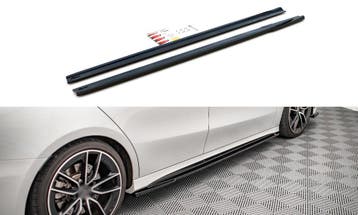 Side Skirts Diffuser V.2 voor Mercedes Benz A Klasse A35 AMG, Ophalen of Verzenden