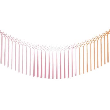 Roze Tassel Slinger Macrame 1,8m, Hobby en Vrije tijd, Verzenden, Nieuw