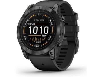 Garmin Epix Pro (Gen 2) 51 mm zwart/grijs met grijze, Handtassen en Accessoires, Verzenden, Zo goed als nieuw, Garmin