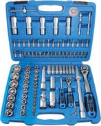 Bgs Technic Dopsleutelset golfprofiel 6,3 mm (1/4) / 12,5 mm, Verzenden, Nieuw