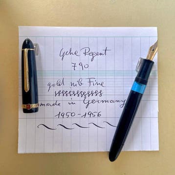 Geha - Regent 790 - Pen, Verzamelen, Pennenverzamelingen, Nieuw