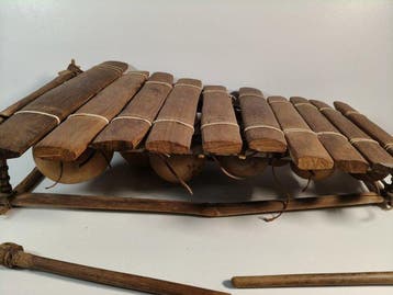 Traditioneel balafon uit West-Afrika – 11 lamellen en