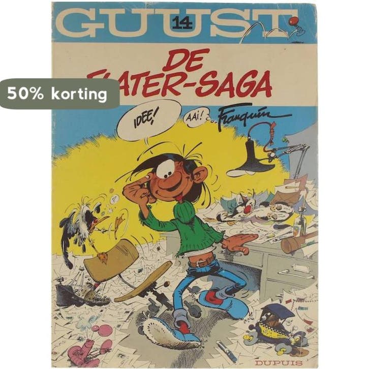 De flater-saga 9789031408054 Franquin, Boeken, Stripverhalen, Gelezen, Verzenden