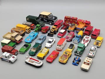 Großes Modellauto Konvolut – 40teiliges Set bunter