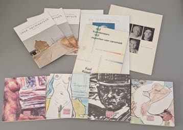 Verzameling Kunstboeken over de familie Vermeersch (José Ver, Livres, Romans historiques, Verzenden