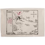 The Hobbit Thorins Map Tea Towel, Verzamelen, Ophalen of Verzenden, Nieuw