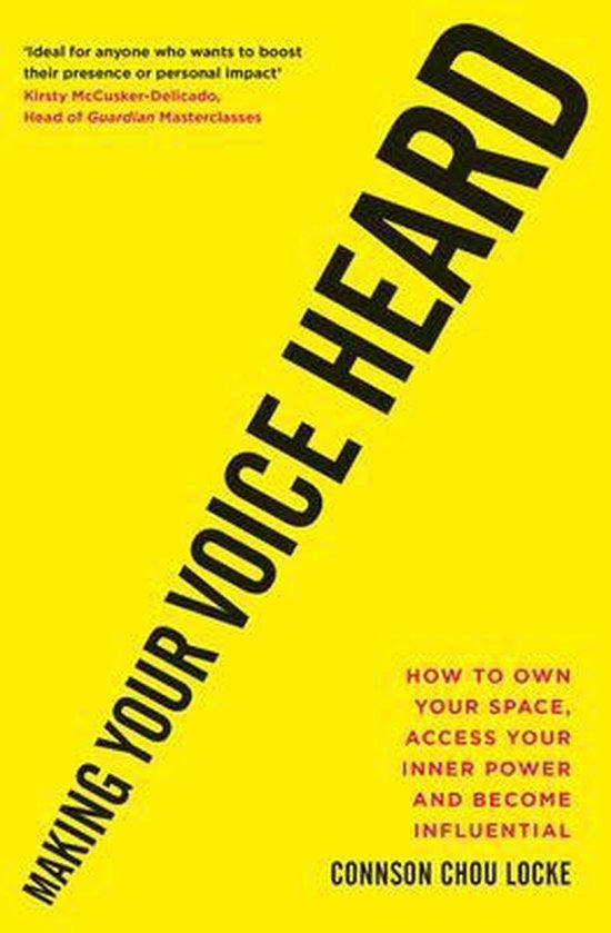 Making Your Voice Heard 9781913068202 Connson Chou Locke, Boeken, Taal | Engels, Zo goed als nieuw, Verzenden