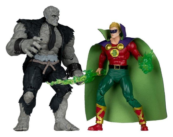 DC Multiverse Action Figures 2-Pack Solomon Grundy vs Green, Collections, Cinéma & Télévision, Enlèvement ou Envoi