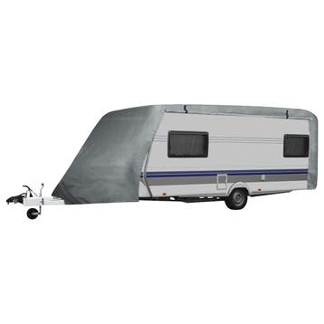 vidaXL Caravanhoes M grijs, Verzenden, Nieuw