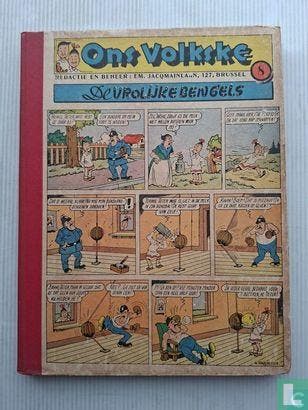 Alex [Martin] - Ons Volkske 8 - 1951, Livres, BD, Envoi