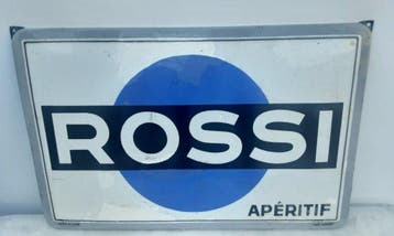Foremail - Rossi - Reclamebord - Emaille