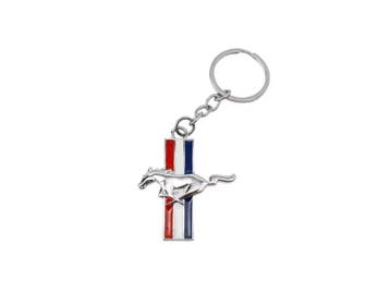 Mustang Spinning Tri-Bar Logo Chrome, Ophalen of Verzenden