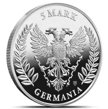 Duitsland. 5 Mark Germania 2026 – Proof – 1 oz Silver coin –