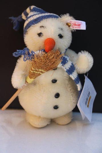 Steiff: Sneeuwman, Deutschlandsbär 2000, EAN 670695 -