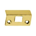 Intersteel Hoek tbv espagnolet-stang messing ongelakt, Ophalen of Verzenden